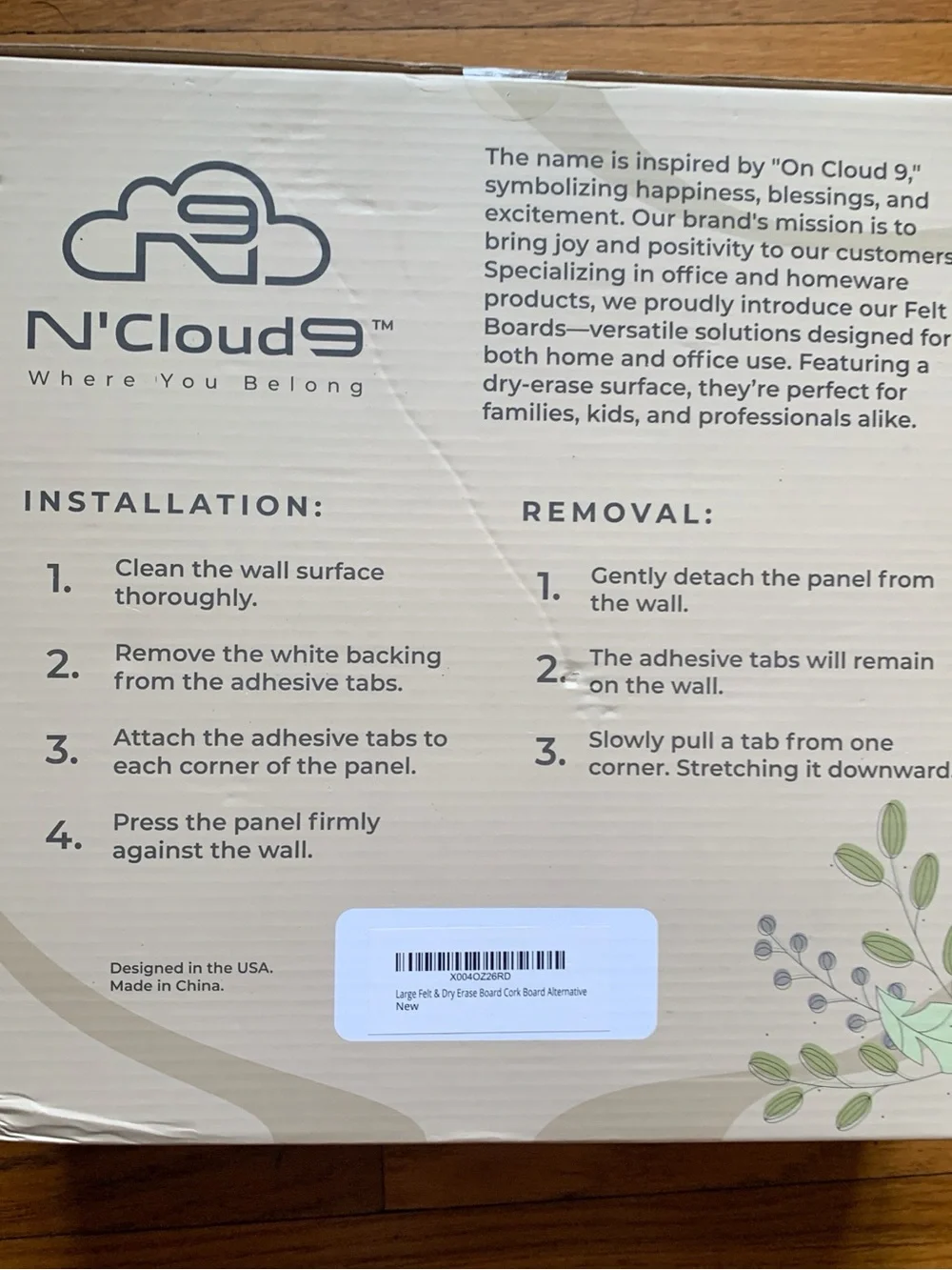 N’ Cloud Combo Felt Boards and Dry-Erase Boards 12 pack organization office